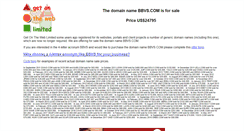 Desktop Screenshot of bbvs.com